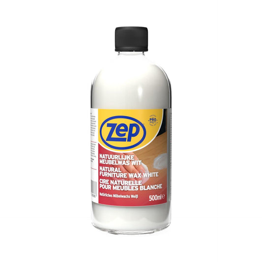 Zep furniture polish white 500ml furniture wax white 500ml