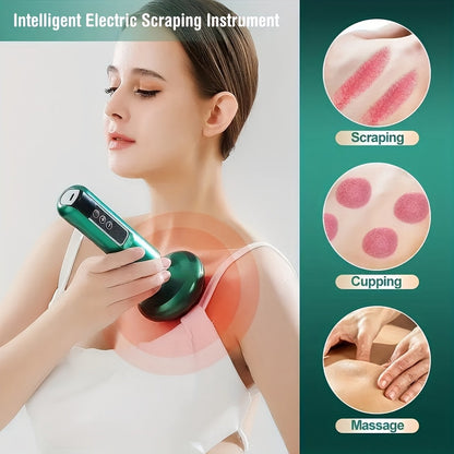 NNETM USB Rechargeable Gua Sha 6-Speed Massage Tool