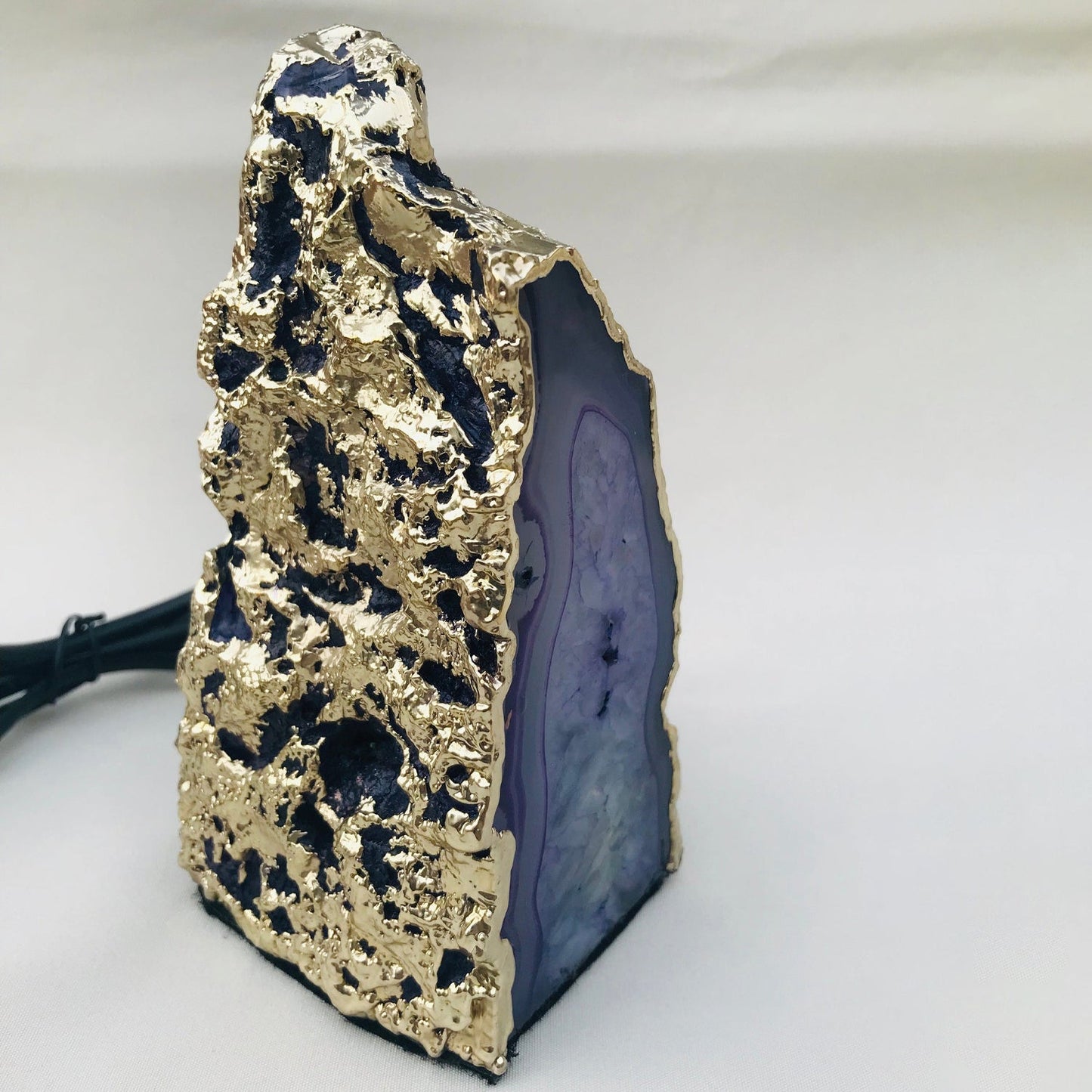 Blue Agate/Gemstone/Lamp/Desk/Night Light
