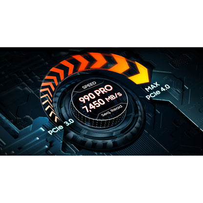 Samsung 990 PRO 2TB NVMe PCIe Gen 4.0 M.2 SSD with Heatsink