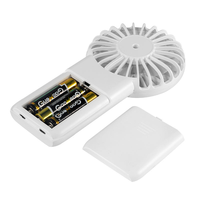 Summer Portable Desktop Fan Home Gift USB Mini Pocket Small Fan Handheld Fan