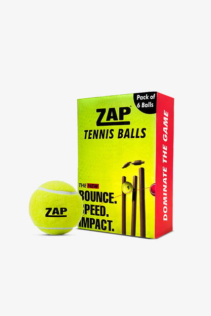 ZAP Championship Soft Tennis Cricket Ball (Green)
