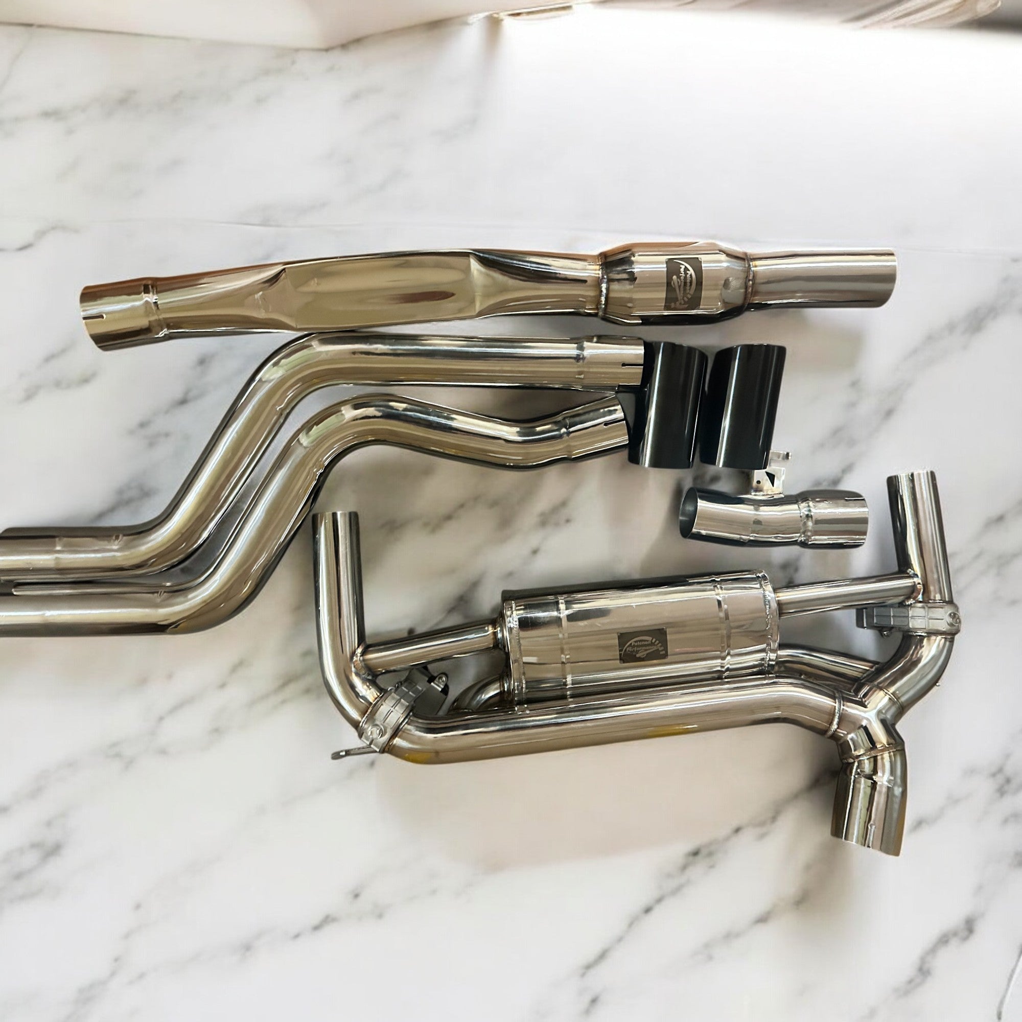 2015-2019 BMW F30 340i B58 Full Valve Performance Exhaust System | Palenon Performance