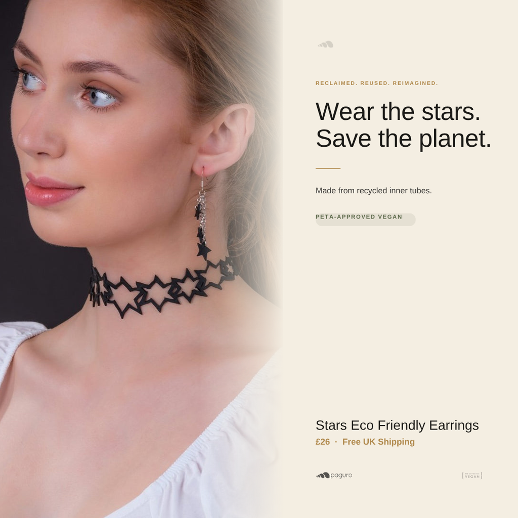 Stars Eco Friendly Earrings