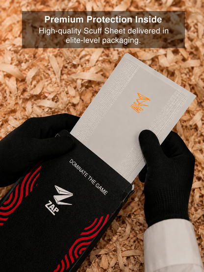ZAP ImpactX Scuff Sheet for Cricket Bat