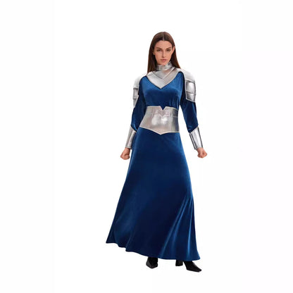 Halloween COS Robot Astronaut Space Suit Blue Robot Space Sailor Suit Astronaut