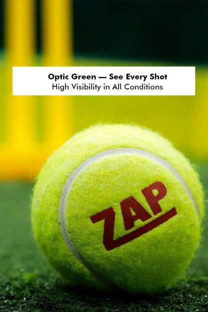 ZAP Championship Soft Tennis Cricket Ball (Green)