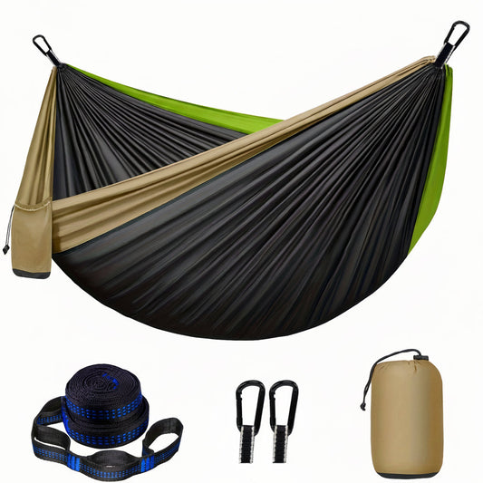 NNETM Double Camping Hammock – Large 210T Nylon Portable Outdoor Hammock