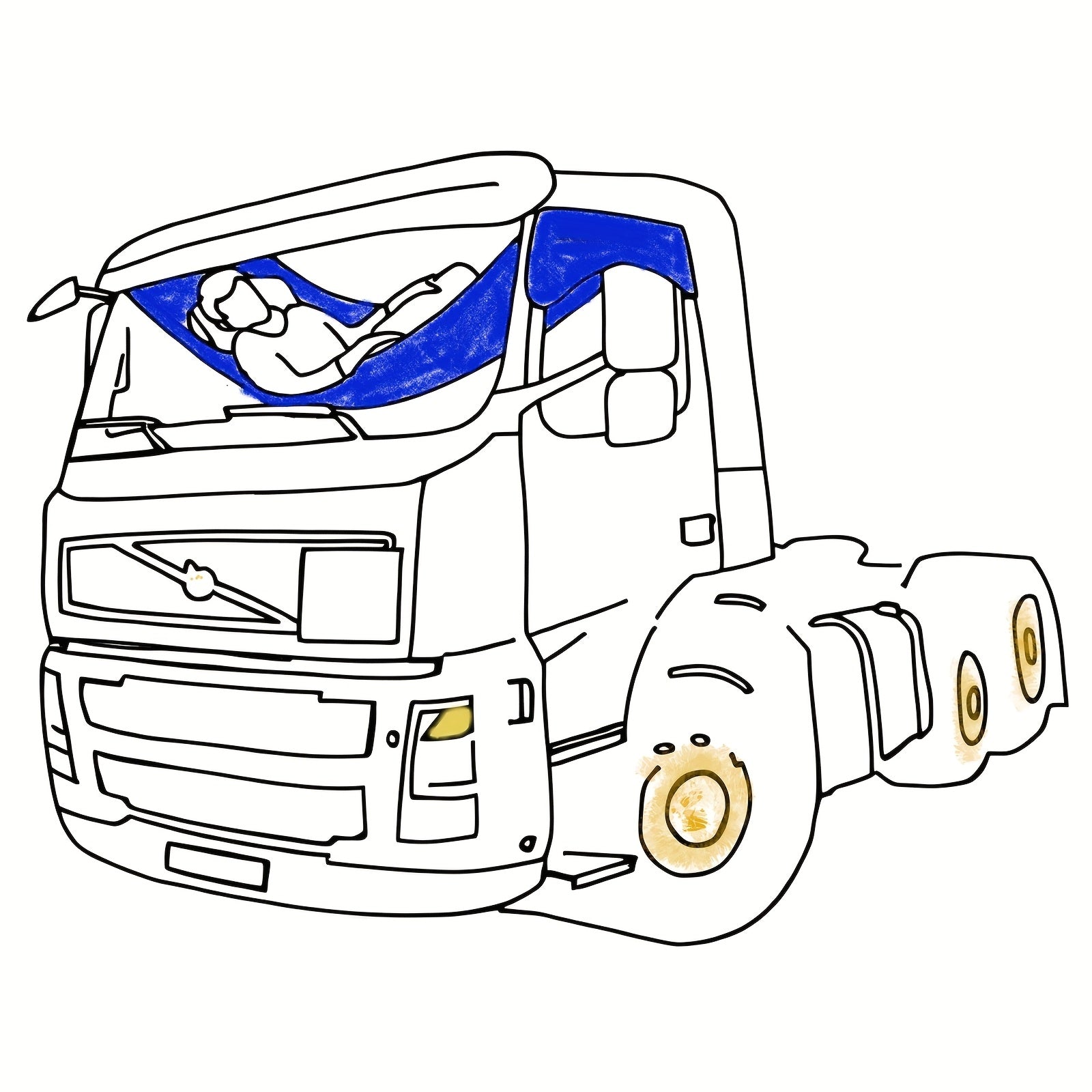 Nylon Truck Hammock Sleeping Solution