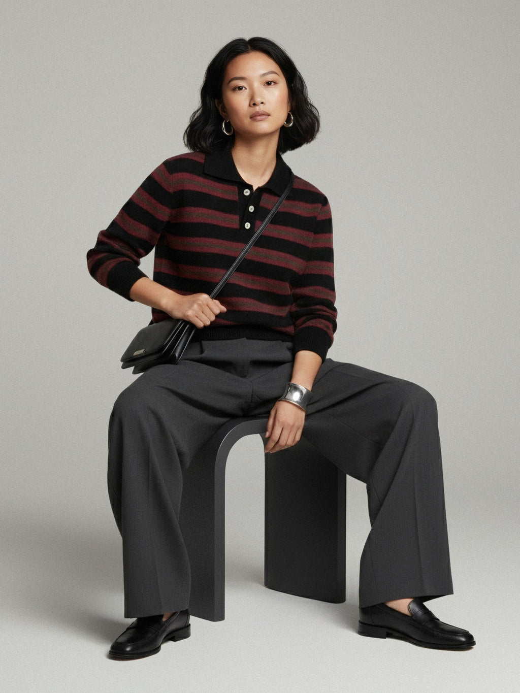 Women's sweater with wool
