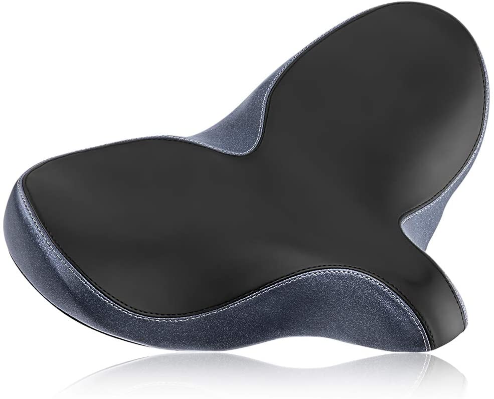 YS 3, YLG Oversized Comfort Bike Saddle Memory Foam, Waterproof, 13.5"W For Outdoor Bike