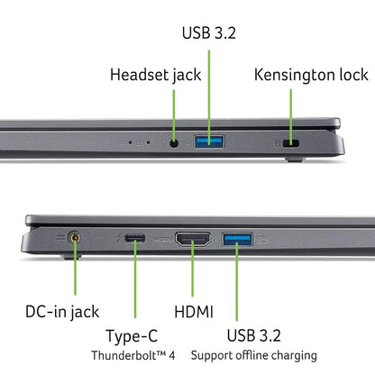 ACER TravelMate P2 Notebook | TMP215-75-G2-TCO | Silber