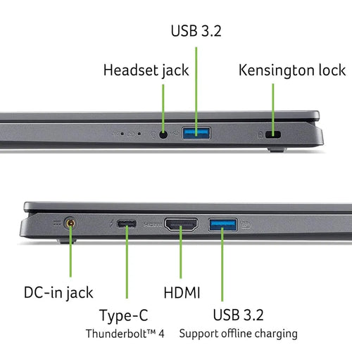 ACER TravelMate P2 Notebook | TMP215-75-G2-TCO | Silber