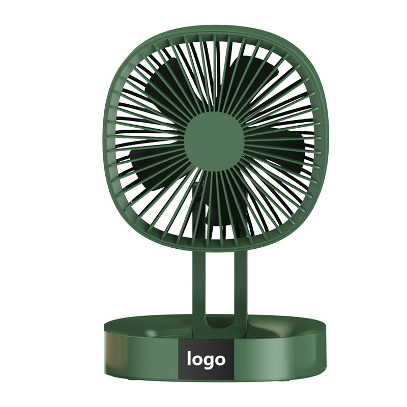 New USB Fan Outdoor Mini Portable Handheld Fan Charging Silent Handheld Folding Fan