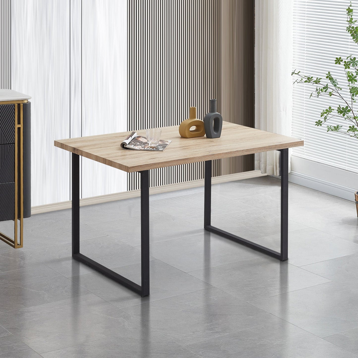 Mattoon Rectangle Dining Table[120cm/140cm]