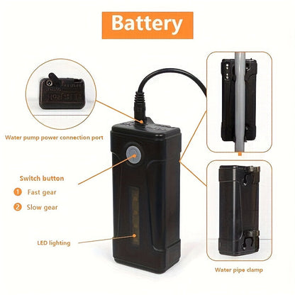 Portable Electric Shower with Battery