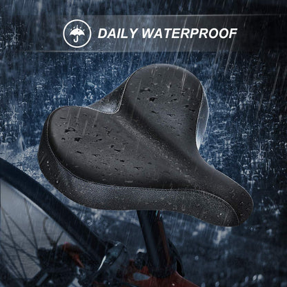 YS 3, YLG Oversized Comfort Bike Saddle Memory Foam, Waterproof, 13.5"W For Outdoor Bike