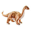 Fluffy toy DKD Home Decor Brown Aluminium Children's Dinosaur