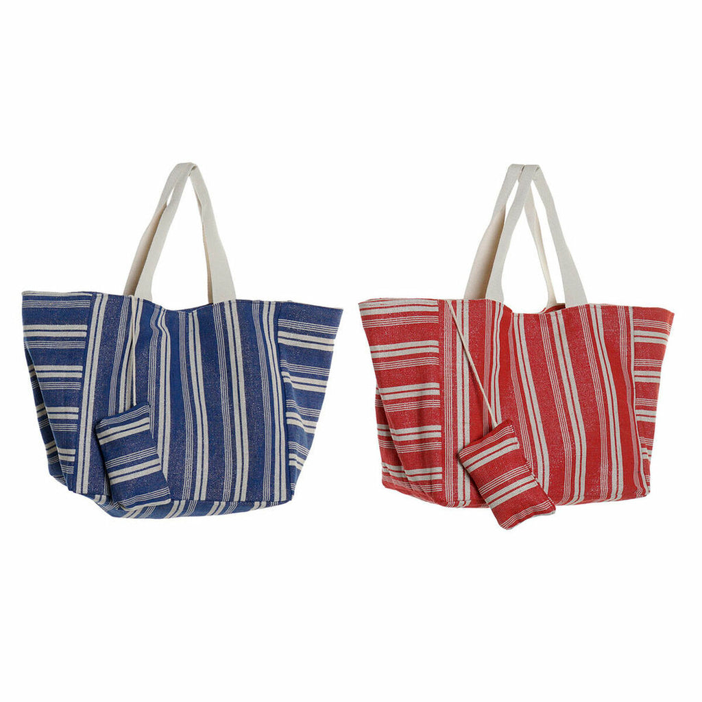 Bag DKD Home Decor Blue Red Aluminium 39 x 26 x 34 cm Purse