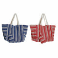 Bag DKD Home Decor Blue Red Aluminium 39 x 26 x 34 cm Purse
