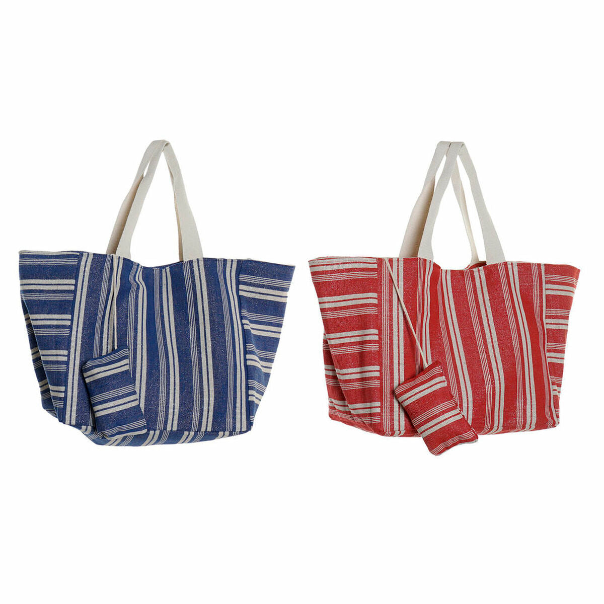 Bag DKD Home Decor Blue Red Aluminium 39 x 26 x 34 cm Purse