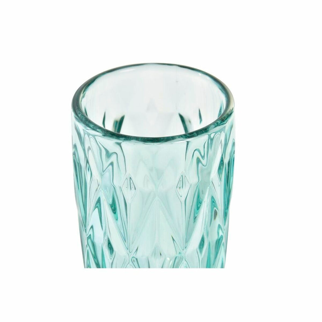 Wineglass DKD Home Decor Turquoise Crystal 150 ml
