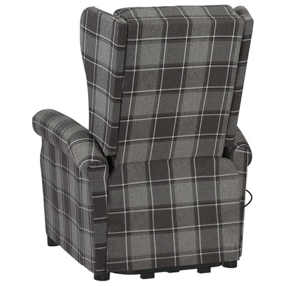 NNEVL Massage Stand-up Reclining Chair Grey Fabric