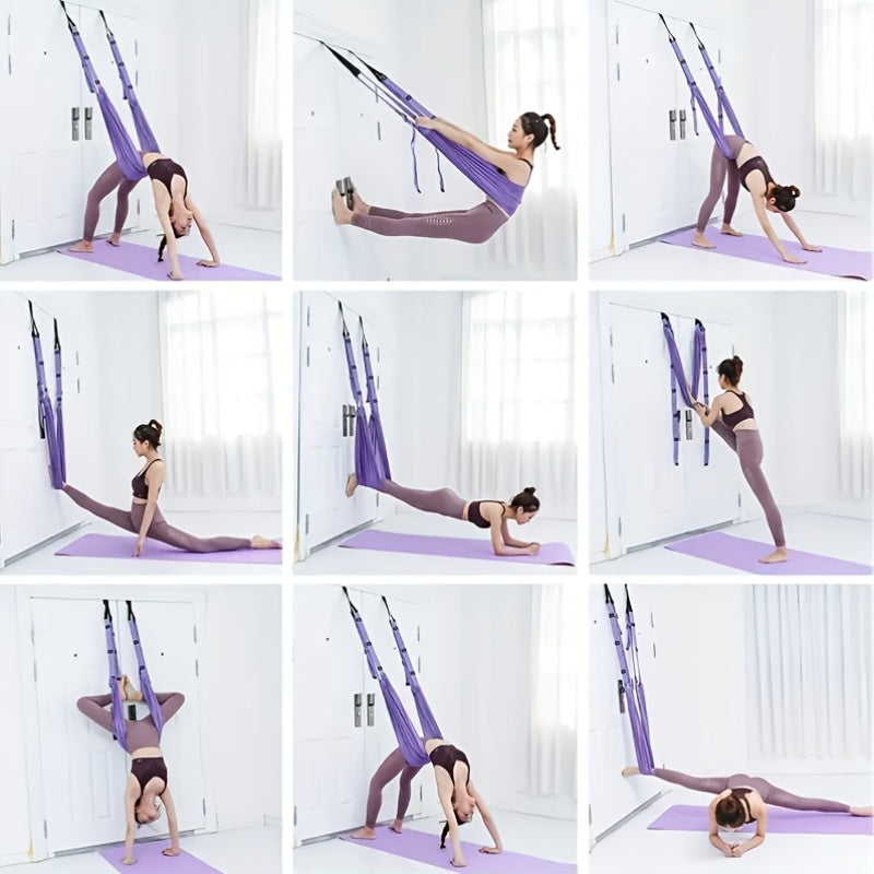NNETM Aerial Yoga Hammock with Adjustable Straps