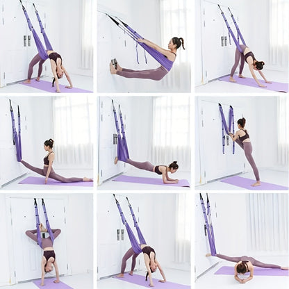 NNETM Aerial Yoga Hammock with Adjustable Straps
