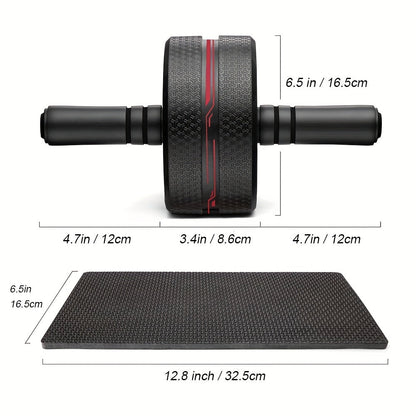 Premium Ab Roller Wheel with Knee Pad – Heavy-Duty Core Strength Training Equipment