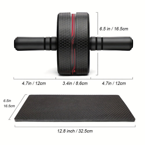 Premium Ab Roller Wheel with Knee Pad – Heavy-Duty Core Strength Training Equipment