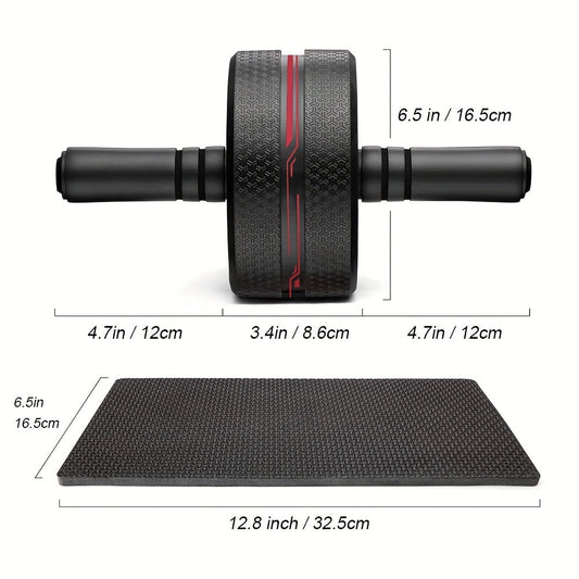 Premium Ab Roller Wheel with Knee Pad – Heavy-Duty Core Strength Training Equipment