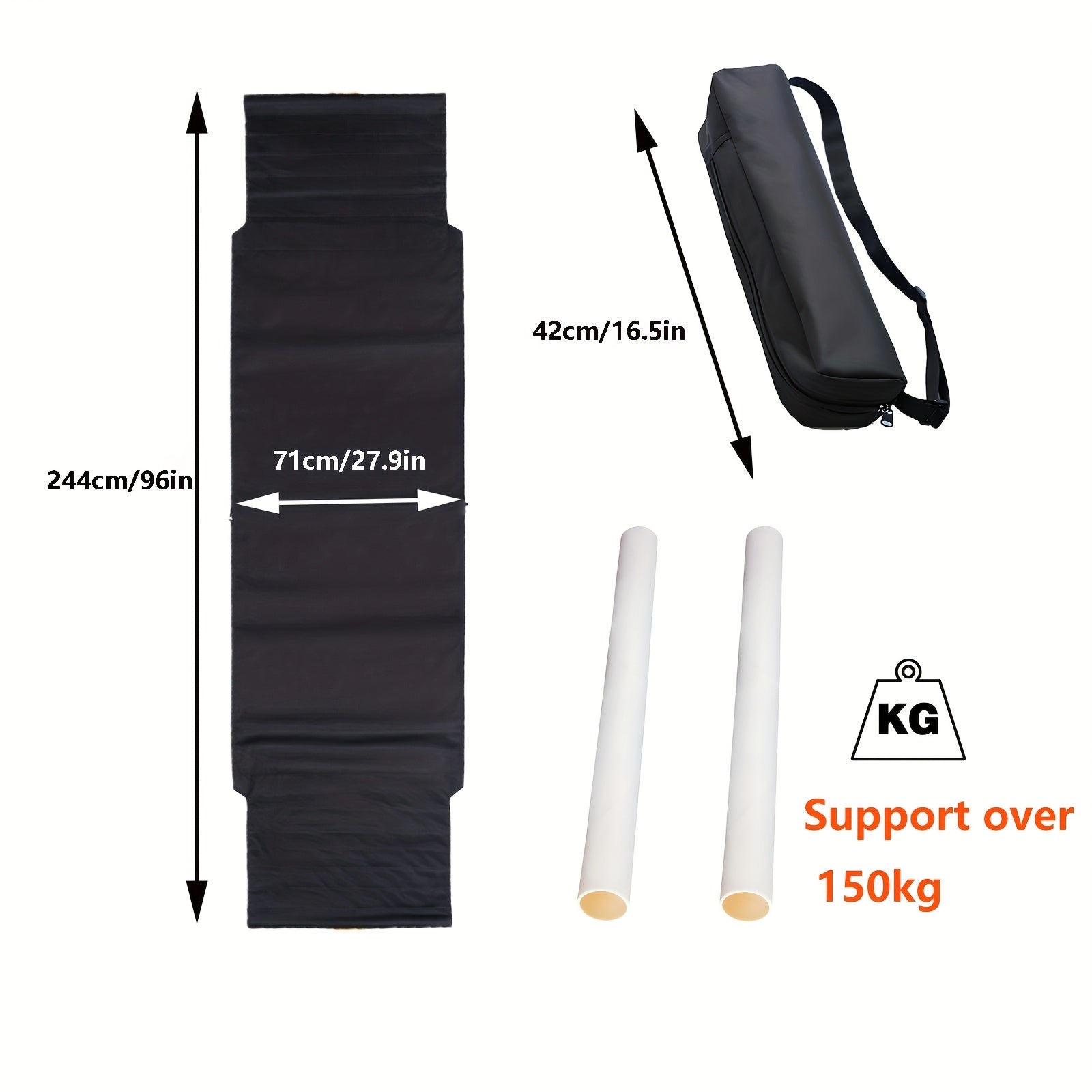 Nylon Truck Hammock Sleeping Solution
