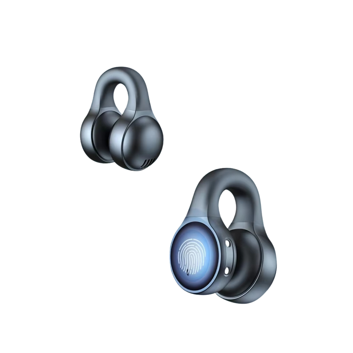 AIR Active 3.0 Matte Black Sport Earbuds (Open Ear True Wireless Headphones)