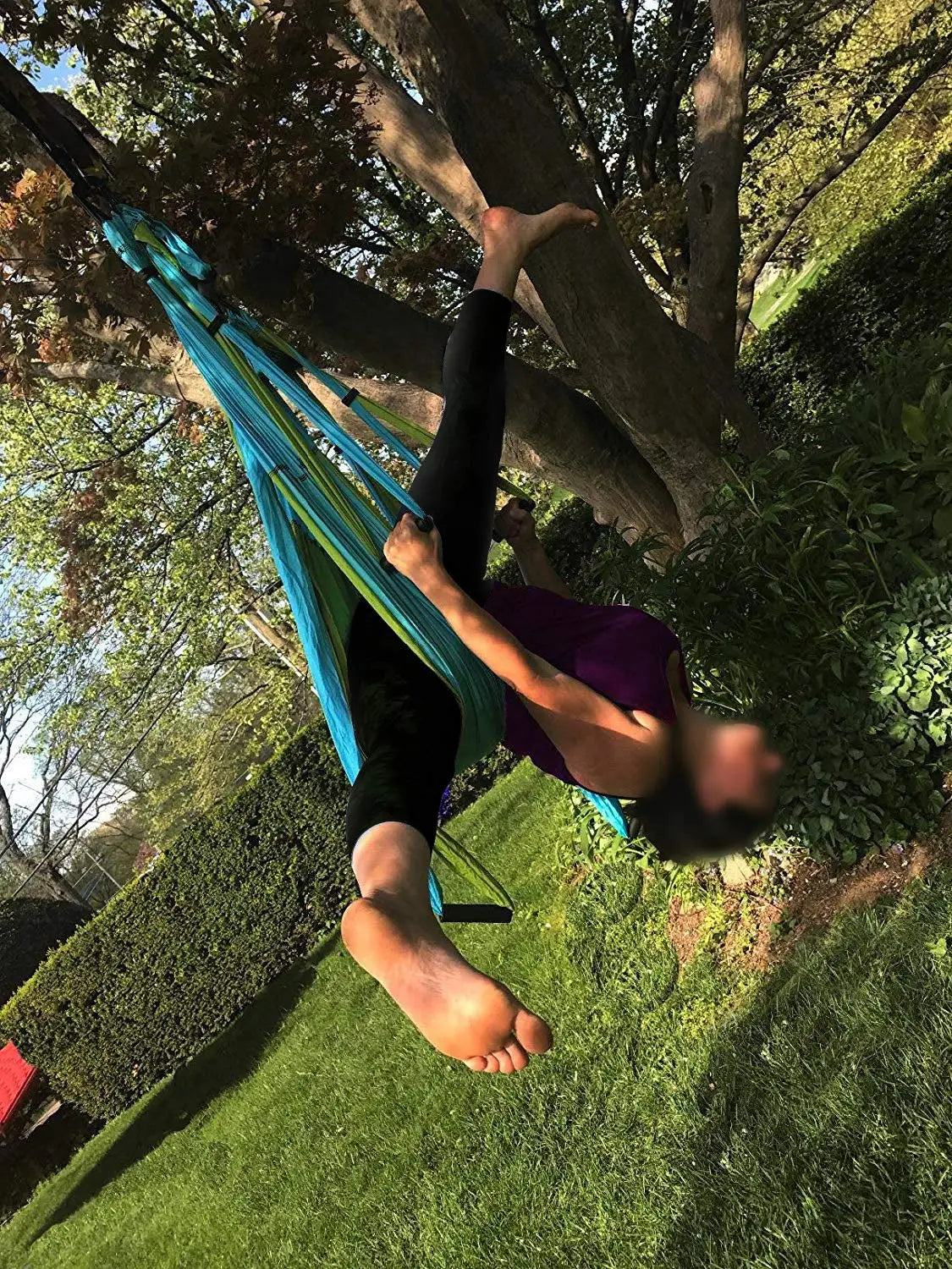 NNEOBA Aerial Yoga Hammock Set with Carry Bag