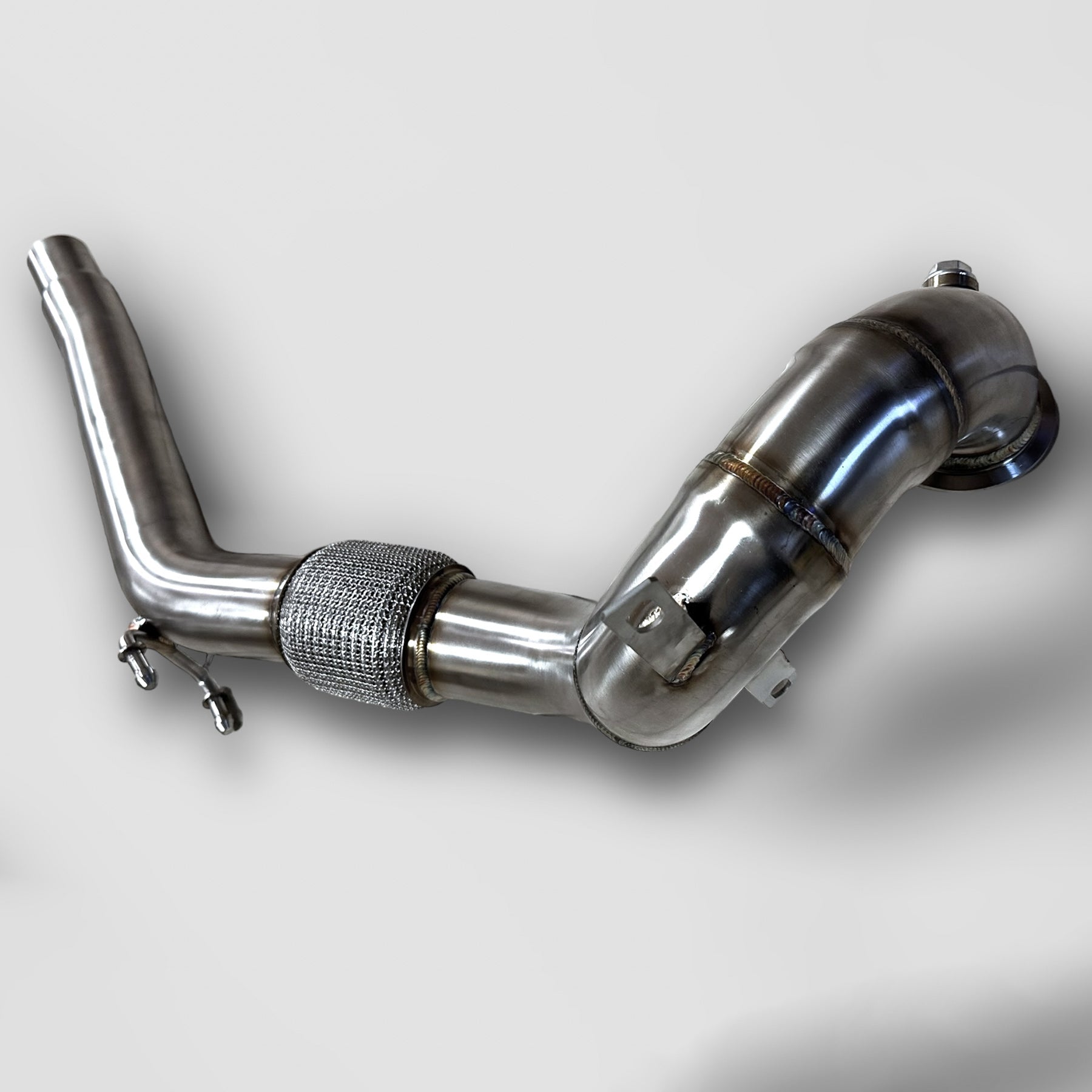 VW Golf MK7 & GTI Race Downpipe - 2.0T 1.4T FWD (Catless & Catted)