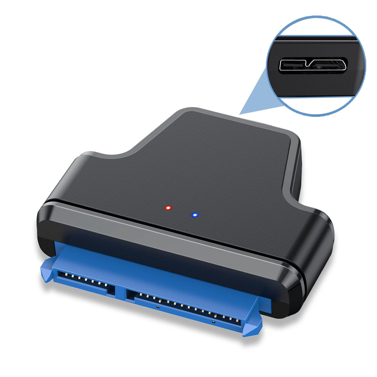 USB 3.0 to SATA Easy Drive Cable 7+15 Laptop Hard Drive Adapter
