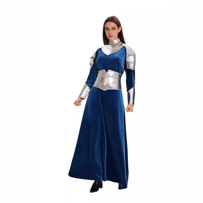 Halloween COS Robot Astronaut Space Suit Blue Robot Space Sailor Suit Astronaut