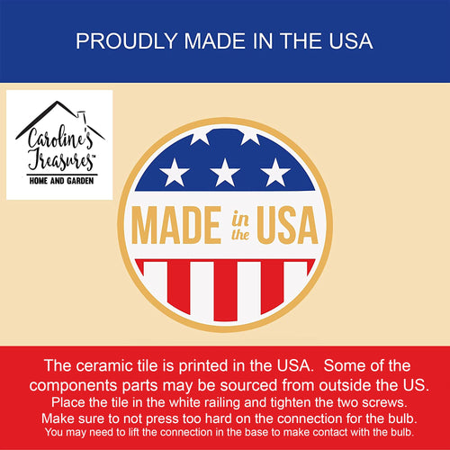 Manatee Ceramic Night Light