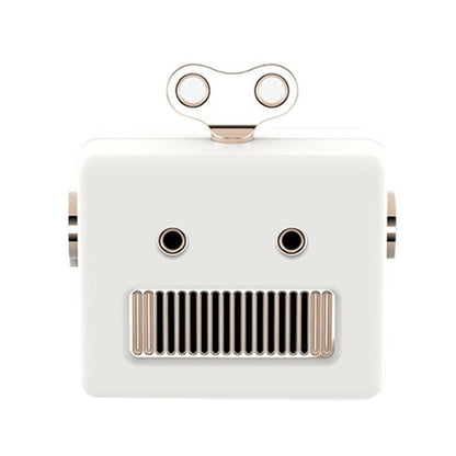 Portable Retro Robot Shape Bluetooth Speaker Cartoon Mini Outdoor Wireless Speaker HIFI Bass Column Loudspeaker With Microphone