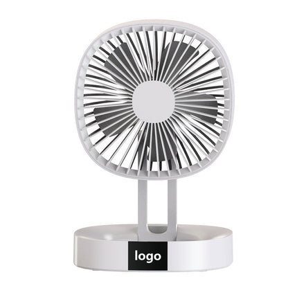 New USB Fan Outdoor Mini Portable Handheld Fan Charging Silent Handheld Folding Fan