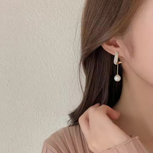 Pearl Drop & Dangler Earring - Sori Style