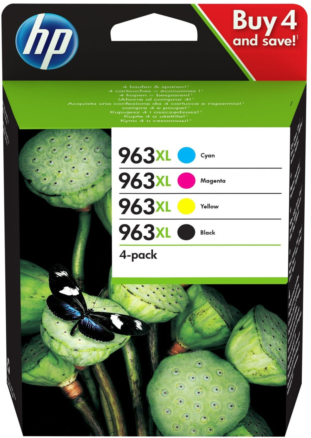 HP 963 XL Original Ink Cartridge Series, incl. XL Set