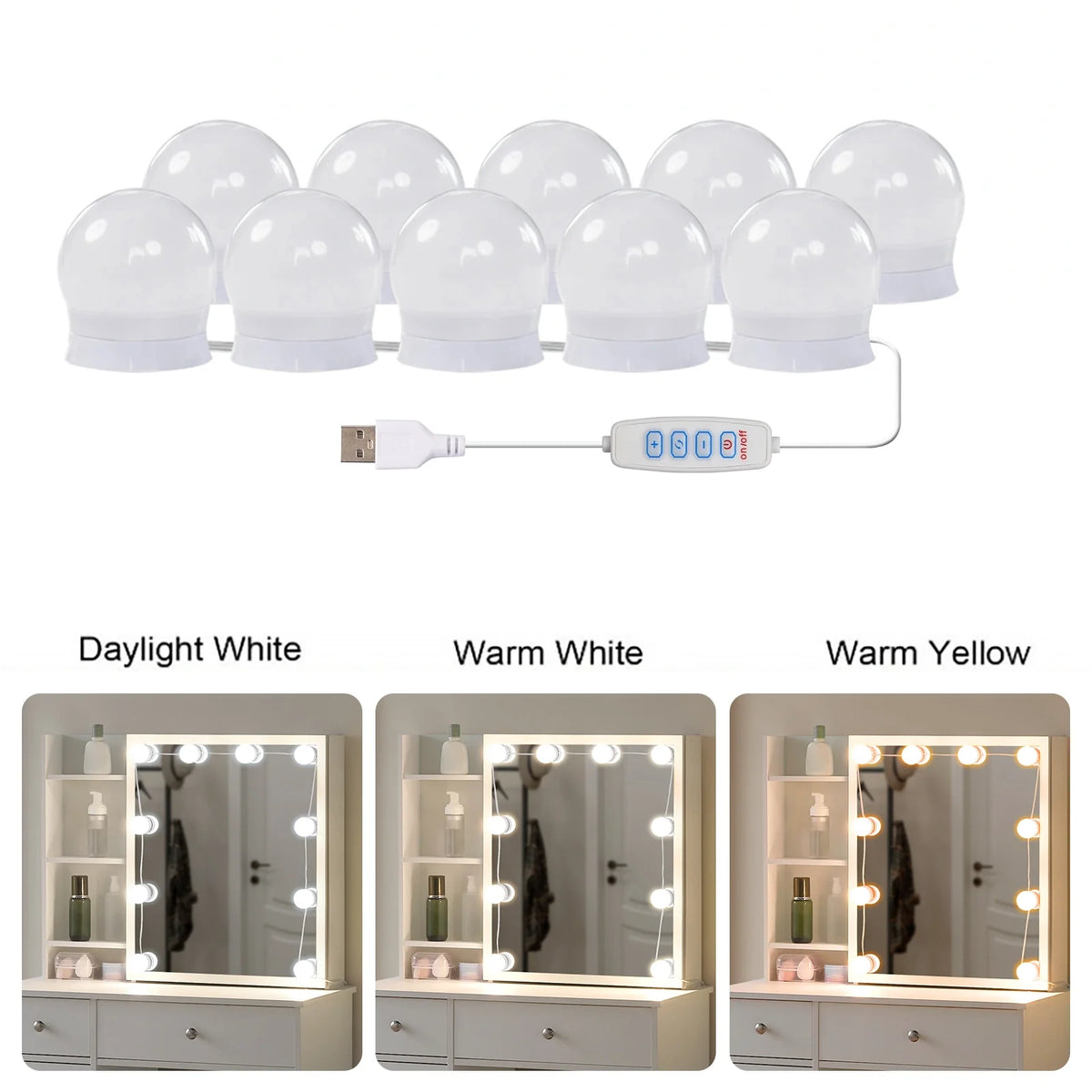 Bulbs for Dressing Table