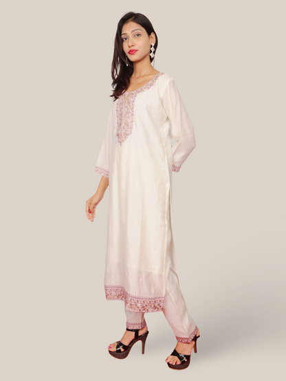 Woman's Straight Suit Set with Dupatta