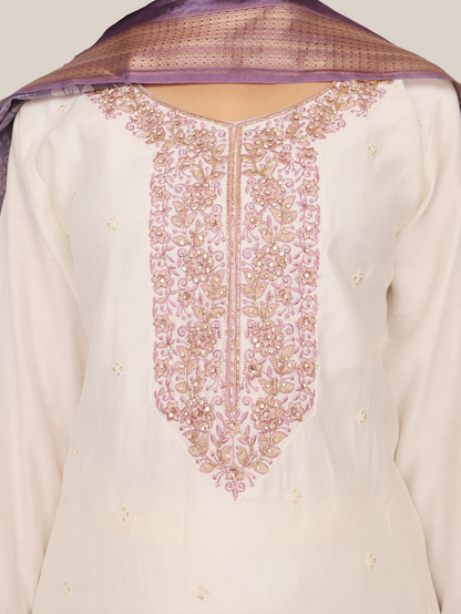 Woman's Straight Suit Set with Dupatta