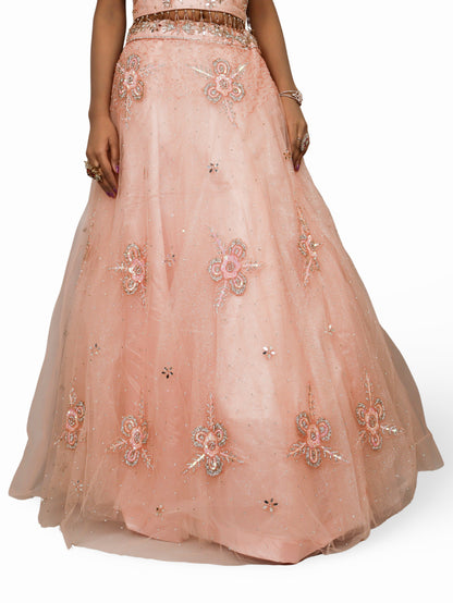 Mirror & Sequins Lehenga Choli Set