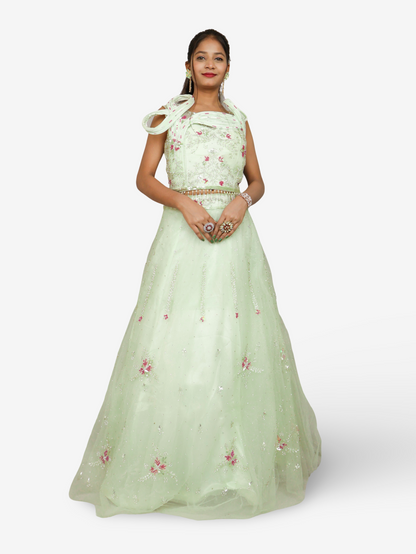 Stone & Sequin Lehenga Choli Set