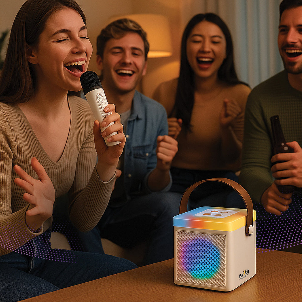 Portable Karaoke Set & Wireless Speaker – The Power Player