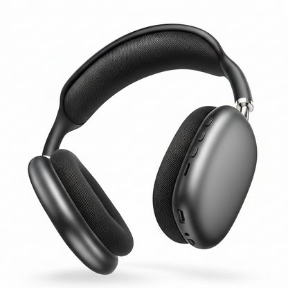 Bluetooth 5.3 Headphones Over-Ear Hi-Fi 40mm 12h Battery TF AUX Wireless